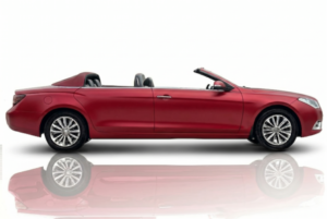 Limusina convertible roja