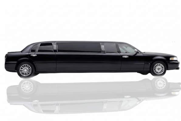 Limusina sedan color negra